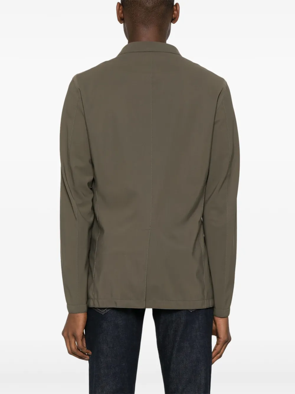 HERNO SINGLE-BREASTED BLAZER