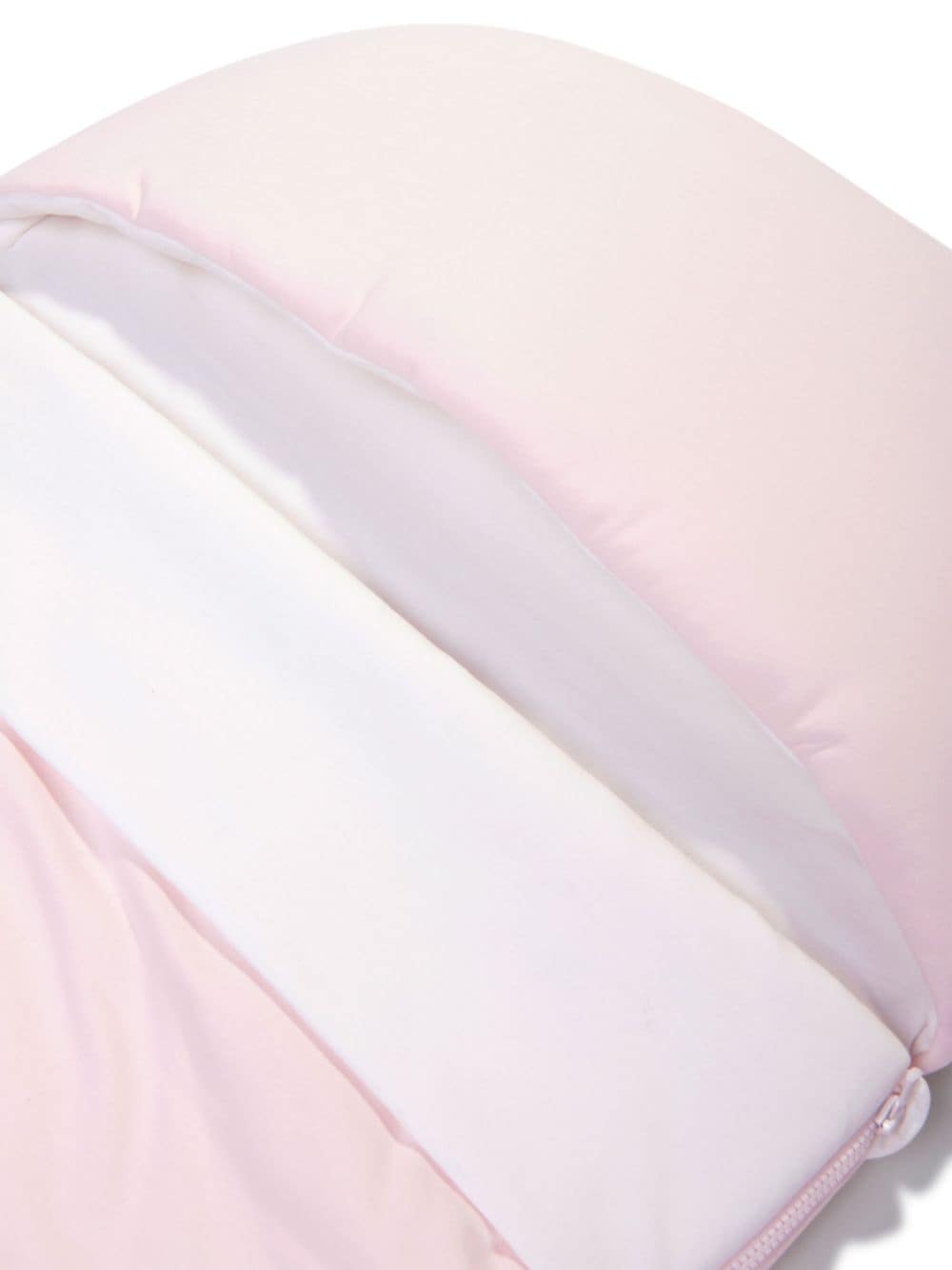 Shop Fendi Logo-embroidered Cotton Sleep Bag In Pink
