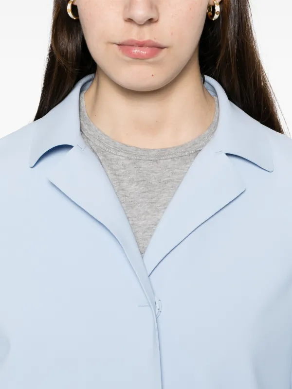 【ヘルノ】 Coats - Single Breasted Coats コート Herno single-breasted Coat | Blue | FARFETCH