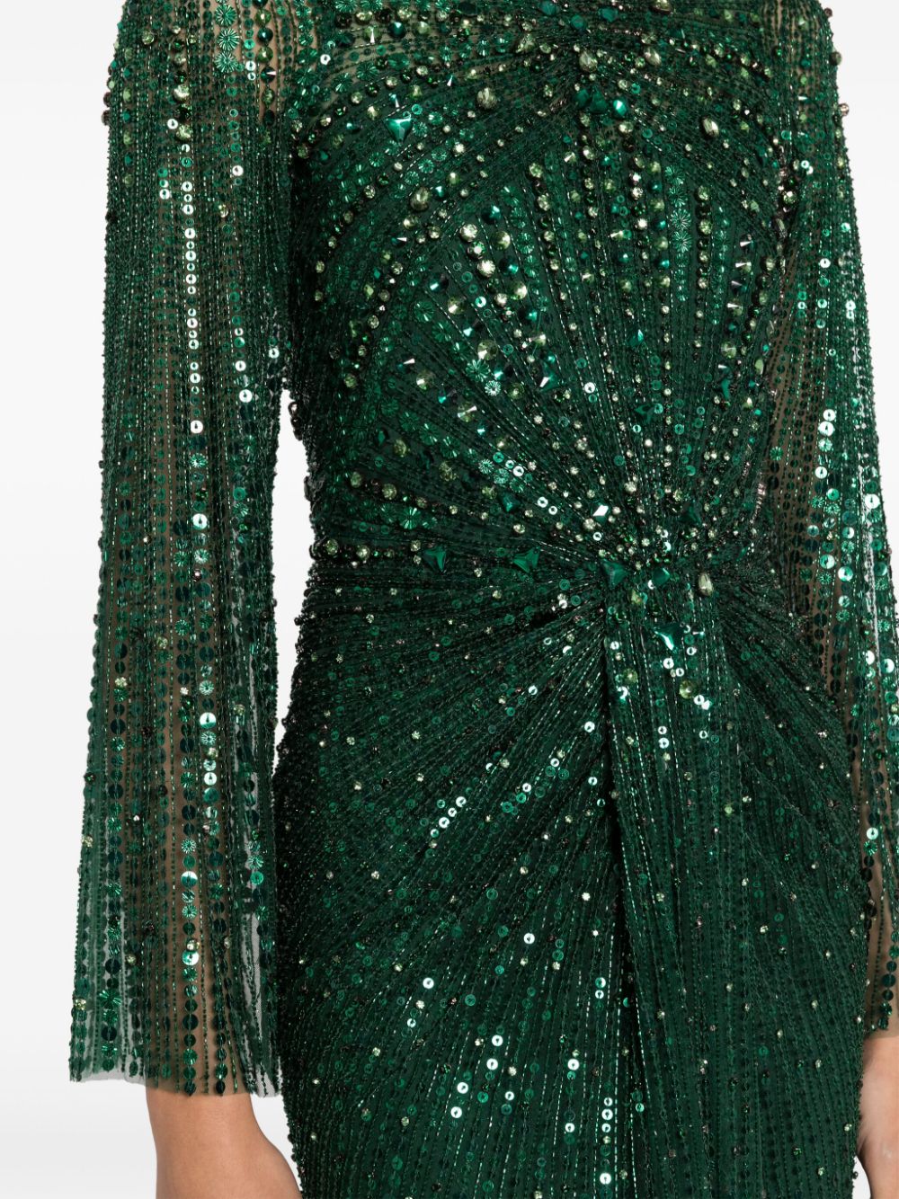 Jenny Packham Anja rhinestone-embellished gown Women