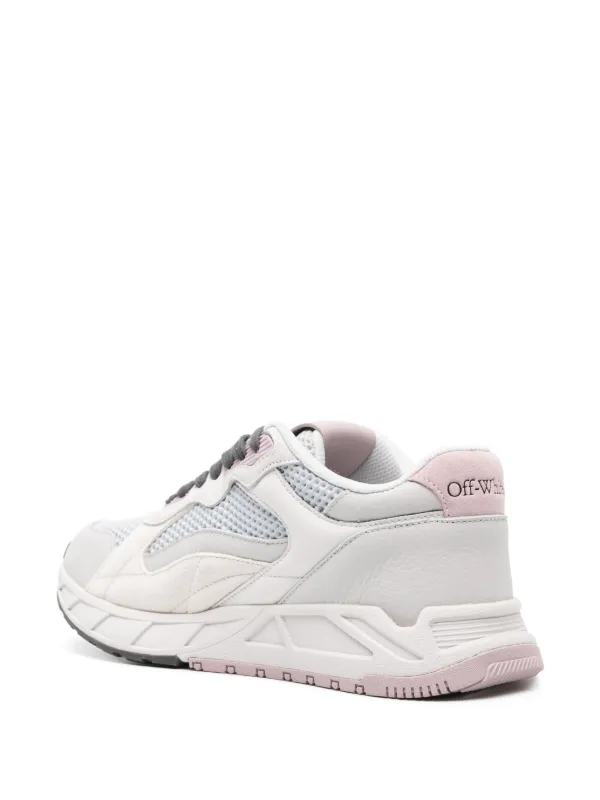 Off-White Kick Off Panelled Sneakers | White | FARFETCH JO