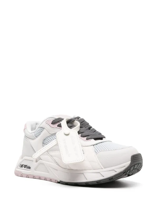 Off-White Kick Off Panelled Sneakers | White | FARFETCH JO