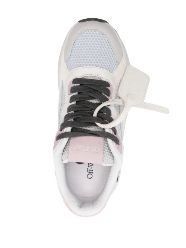 Off-White Kick Off Panelled Sneakers | White | FARFETCH JO
