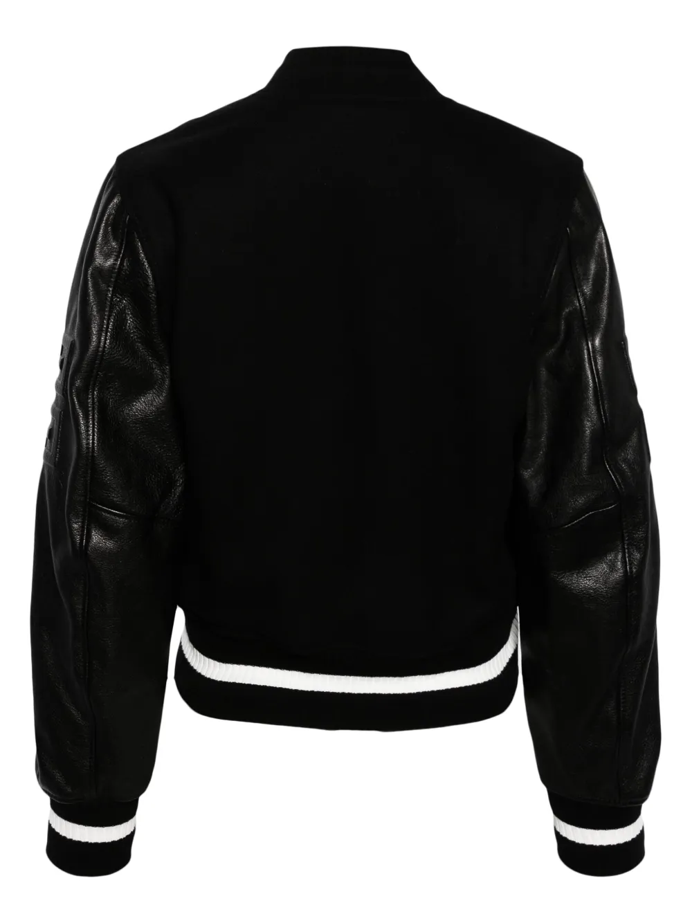 Shop Givenchy Jacke Press-stud Bomber Jacket In Black