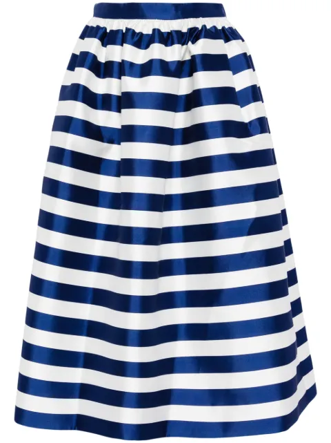 Kimhekim striped flared skirt