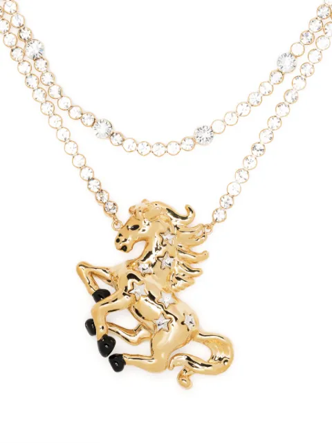 Marni crystal-embellished pendant necklace