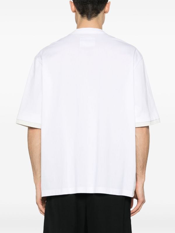 Sacai パネル Tシャツ - Farfetch