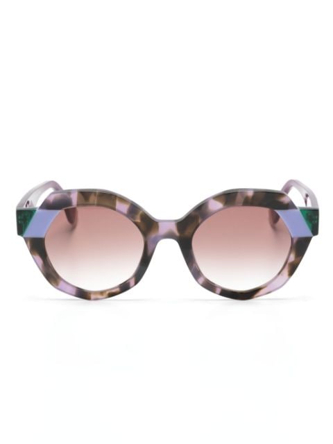 Face À Face Zaïku geometric-frame sunglasses