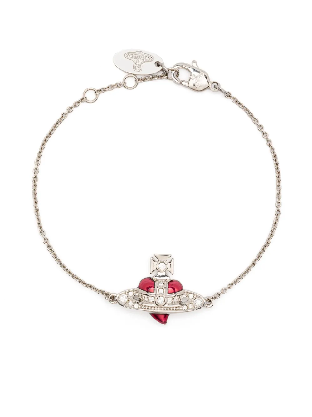 Vivienne Westwood Orb ブレスレット - シルバートーン Vivienne Westwood Orb ブレスレット - シルバートーン