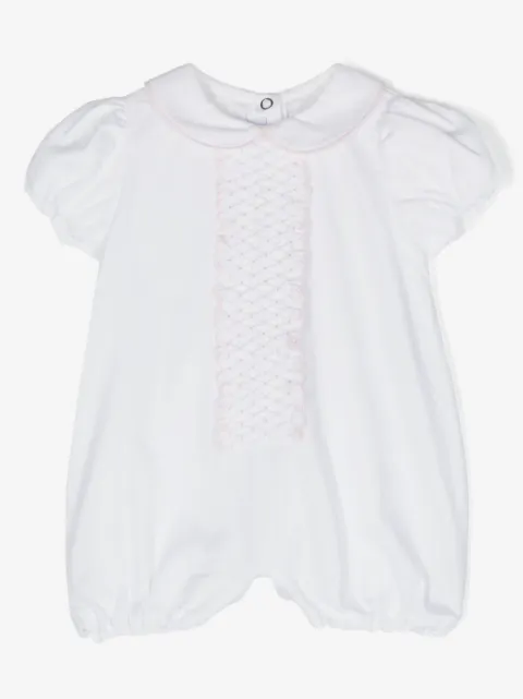 Siola smocked-detail romper