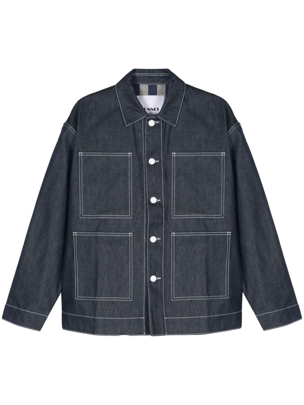 Sunnei Bellidentro denim jack Blauw