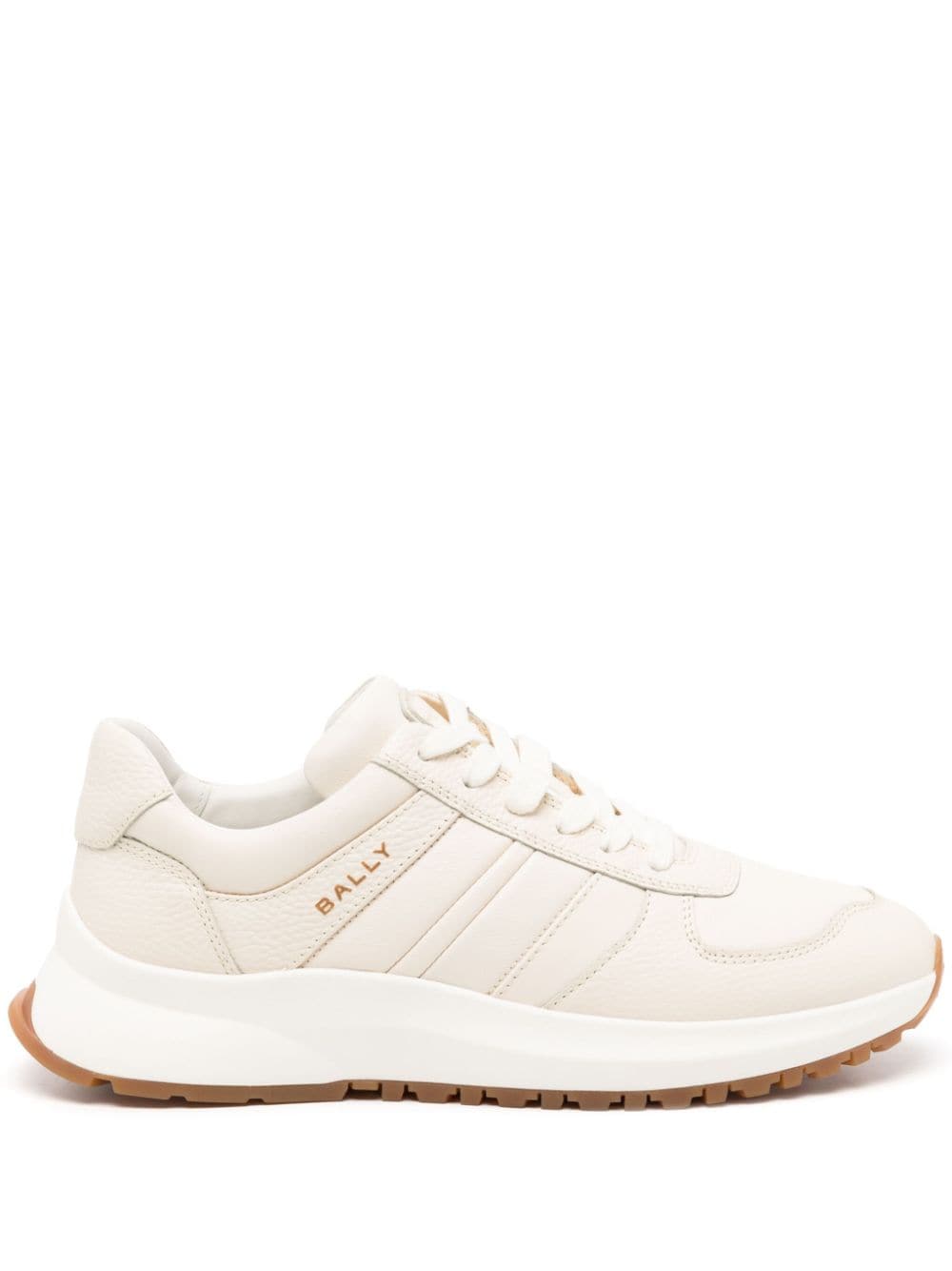 Bally Outline leather sneakers Neutrals