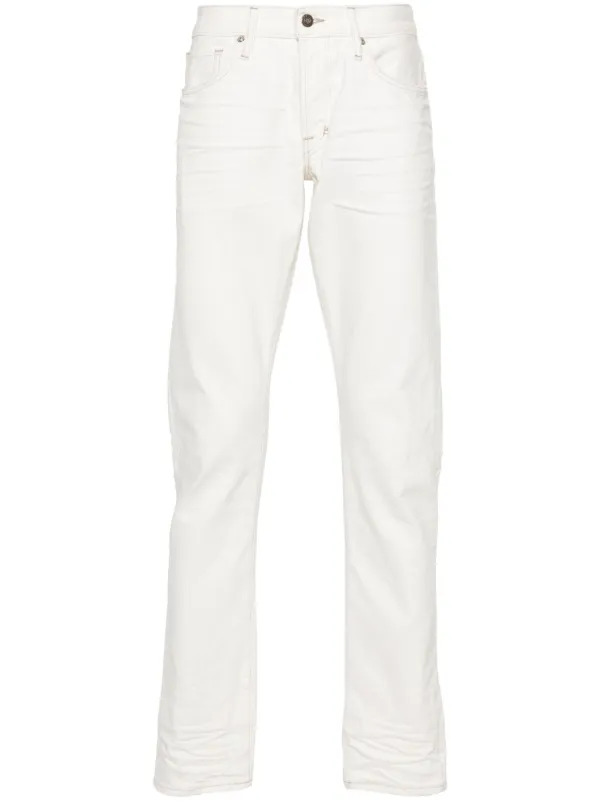 TOM FORD slim-leg Jeans | Neutrals | FARFETCH AZ