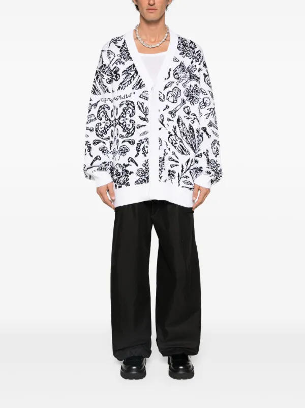 ・21FW・OFFWHITE・オフホワイト・カーディガン・ブラック・ Off-White(オフホワイト) カーディガン(メンズ) - 海外通販のBUYMA