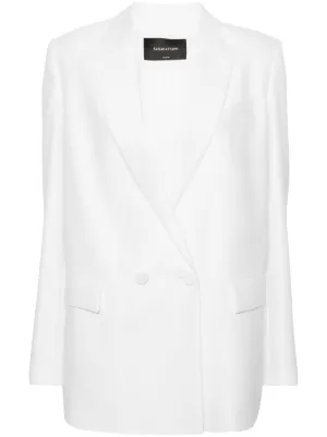 アウターその他 FABIANA FILIPPI Woman Blazer White GCD265F315D822 0149 FABIANA FILIPPI | Grey Women's Blazer | YOOX