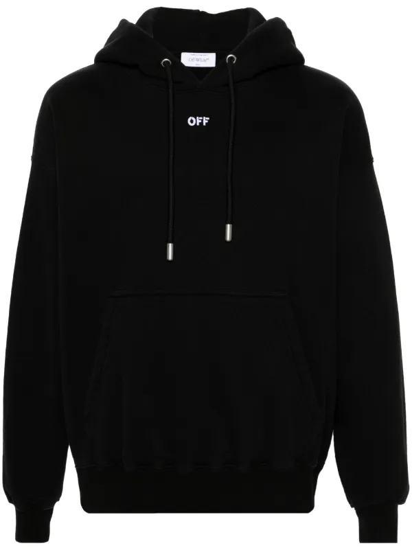 パーカー・フーディ Off-White Oversized Sweatshirt With Arrow Embroidery And OFF WHITE Arrow Flock Hoodie | SportsDirect.com USA