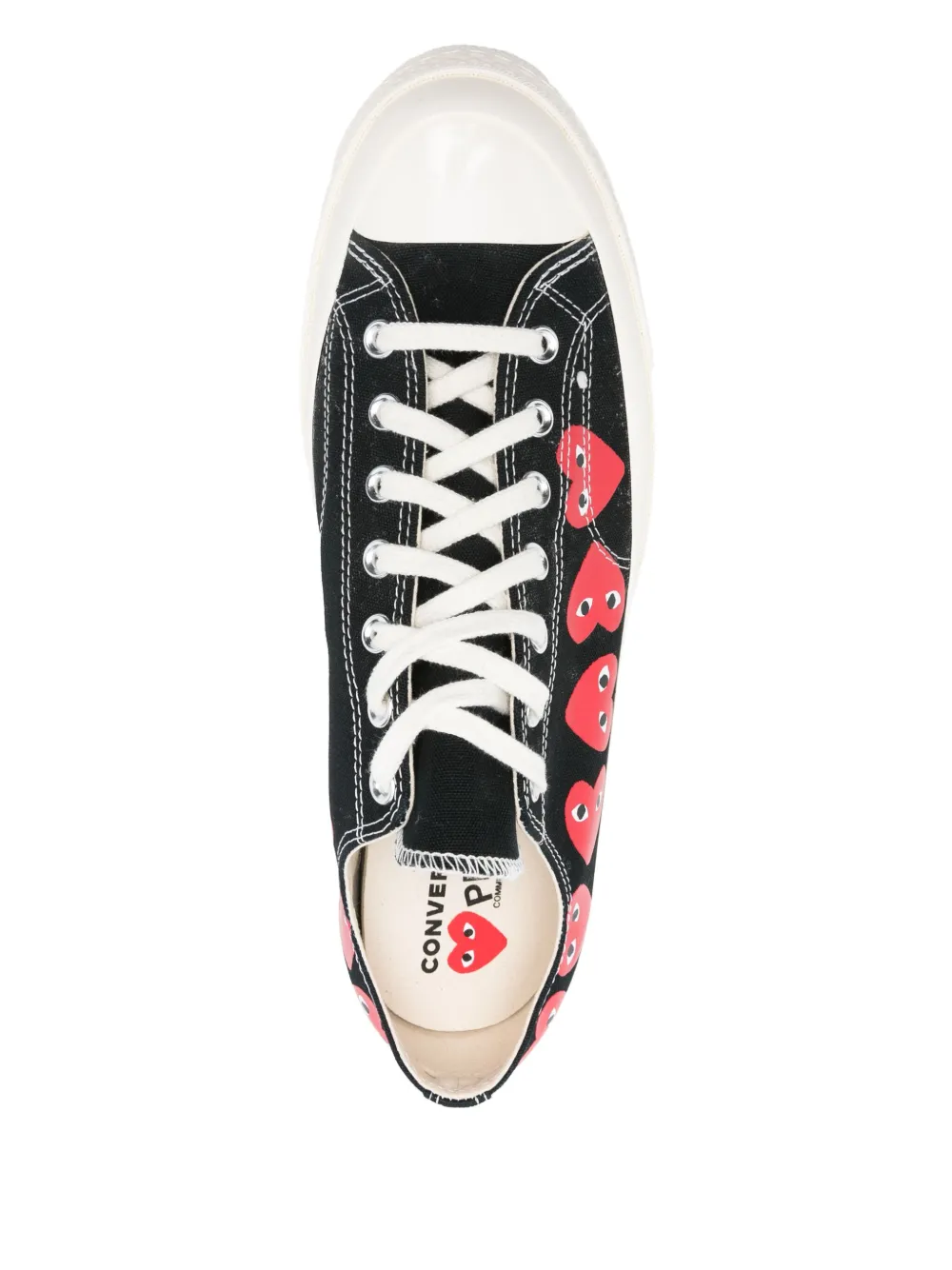 Comme Des Garçons Play x Converse Chuck 70 Multi Heart sneakers Black