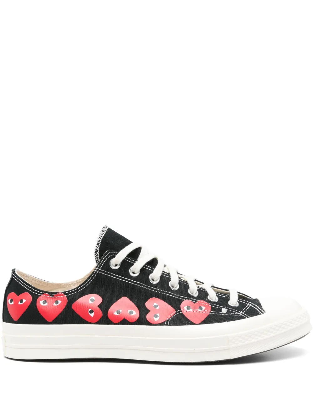 Comme Des Garçons Play x Converse Chuck 70 Multi Heart sneakers Black