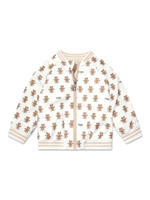 Fendi Kids reversible bomber jacket