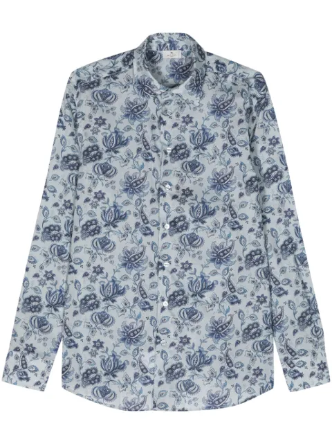 ETRO paisley-print cotton shirt