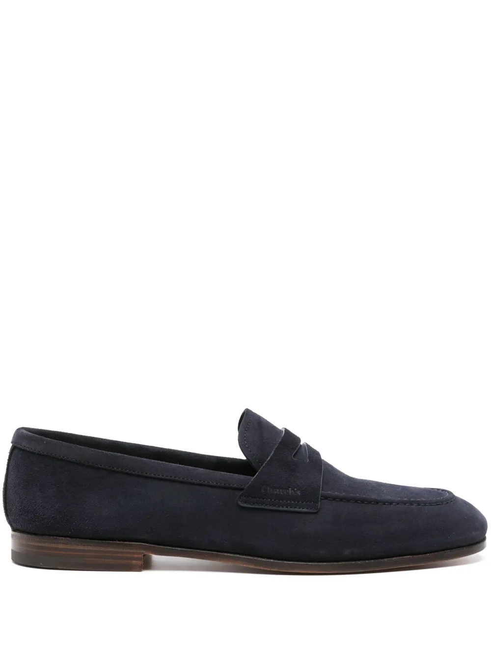 Shop Church's Maesteg Suede Loafers In Blue