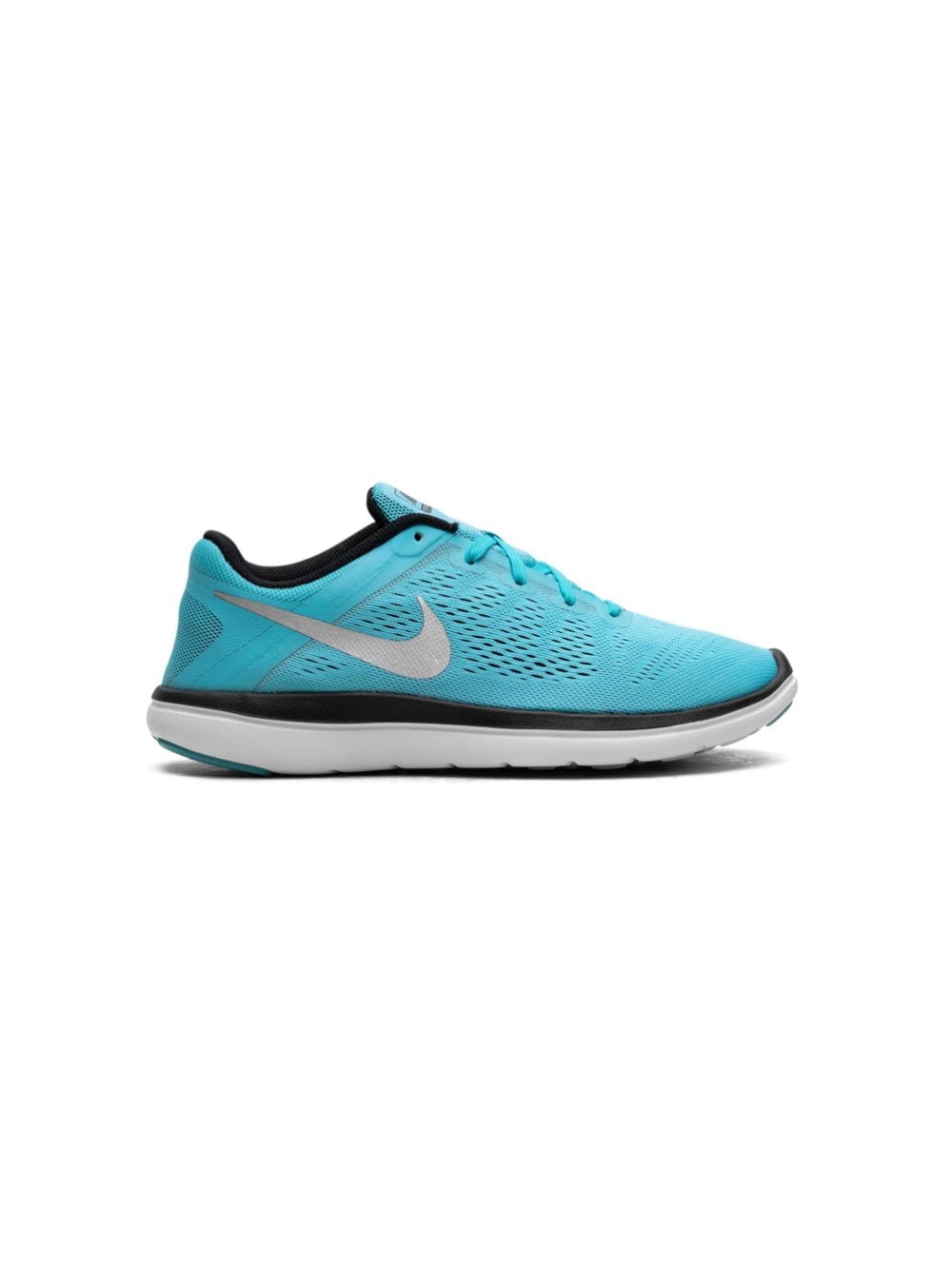Shop Nike Flex 2016 Rn (gs) "gamma Blue" Sneakers