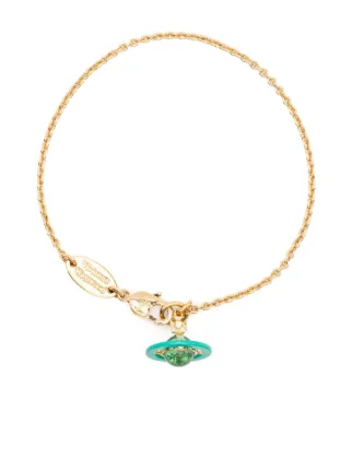 Vivienne Westwood Petite Original Orb Bracelet | Gold | FARFETCH IN