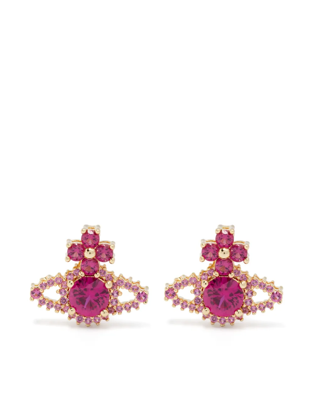 Vivienne Westwood Orb earrings - Gold