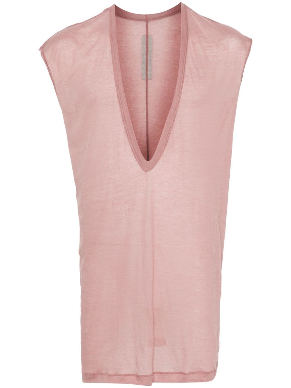 Shop Rick Owens Dylan Cotton T-shirt In Pink