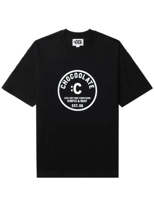 T-shirt en coton à logo imprimé - CHOCOOLATE - Modalova