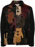 By Walid patchwork shirt jacket - Multicolour