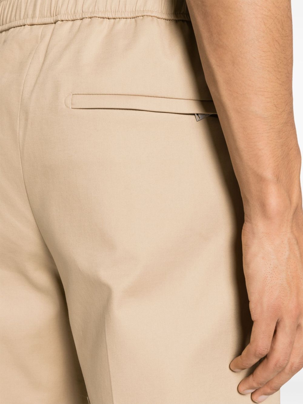 Lanvin Straight mid waist broek Beige