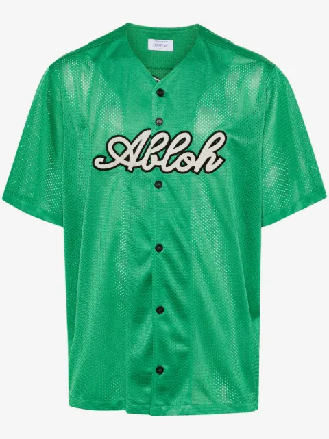 Off-White Baseball mesh jersey shirt