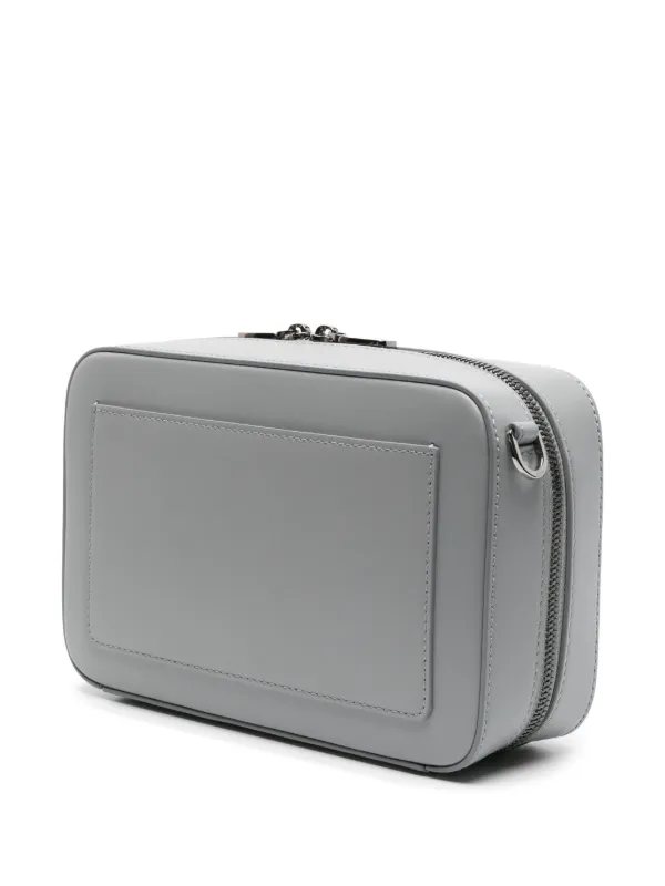 Dolce & Gabbana GREY SHOULDER BAG WITH LOGO ショルダー ロゴ Dolce & Gabbana ロゴ ショルダーバッグ | グレー | FARFETCH JP