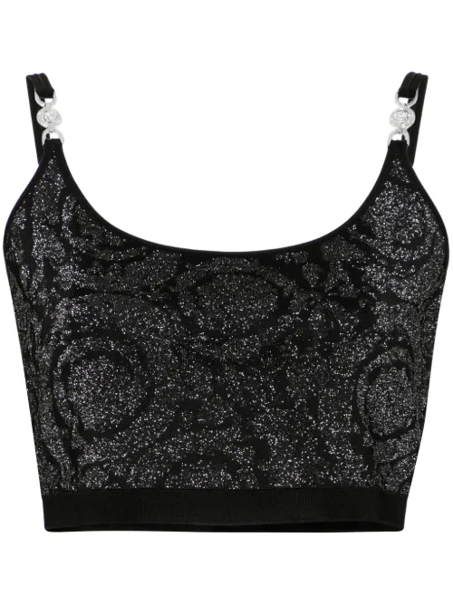 Haut crop La Greca Medusa '95 - Versace - Modalova