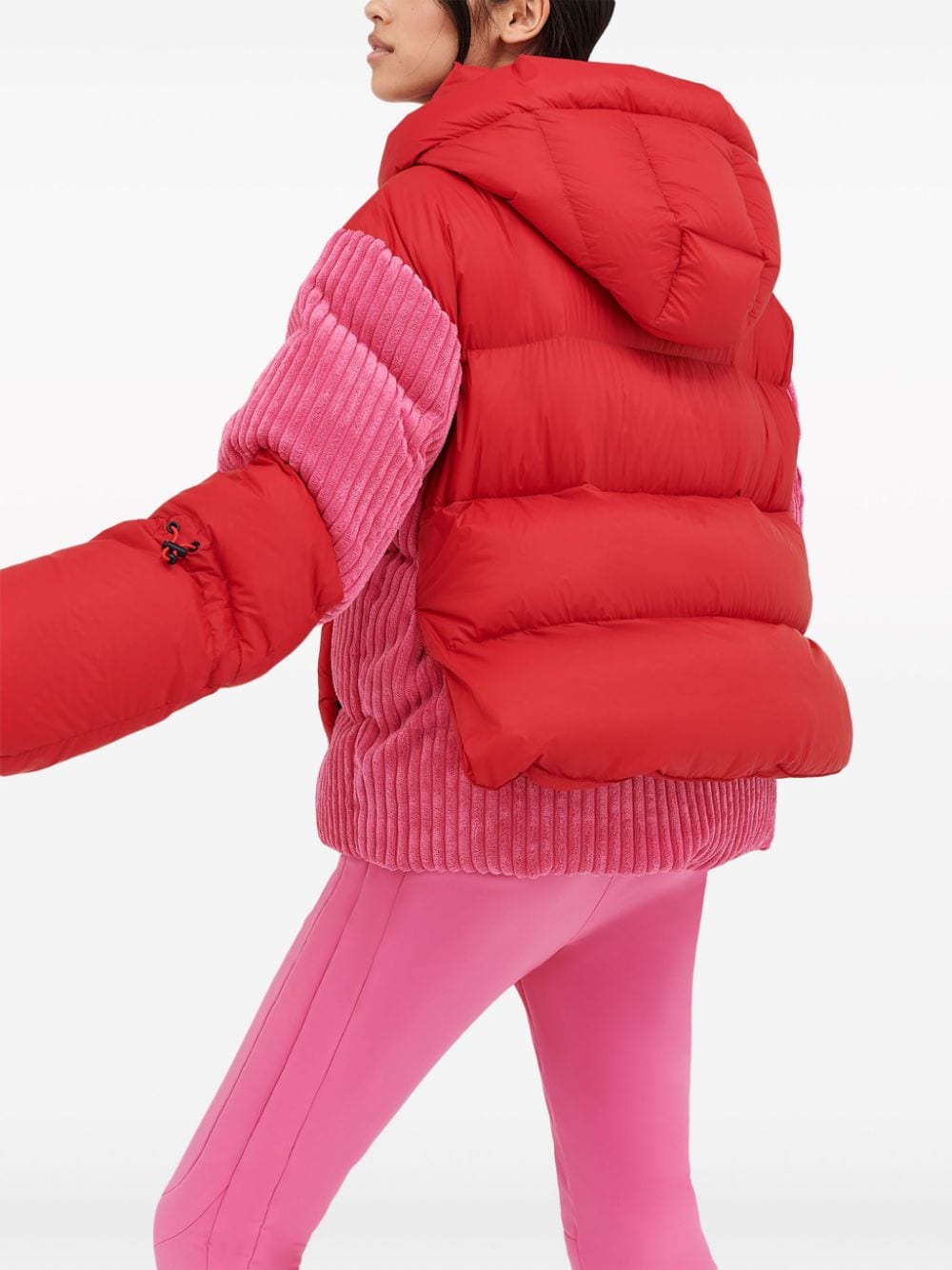 Shop Perfect Moment Zao Down Ski Jacket In Pink