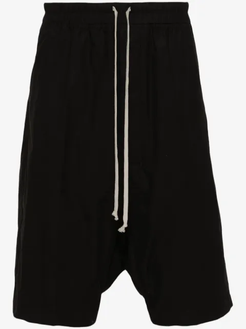 Rick Owens Pods cotton shorts