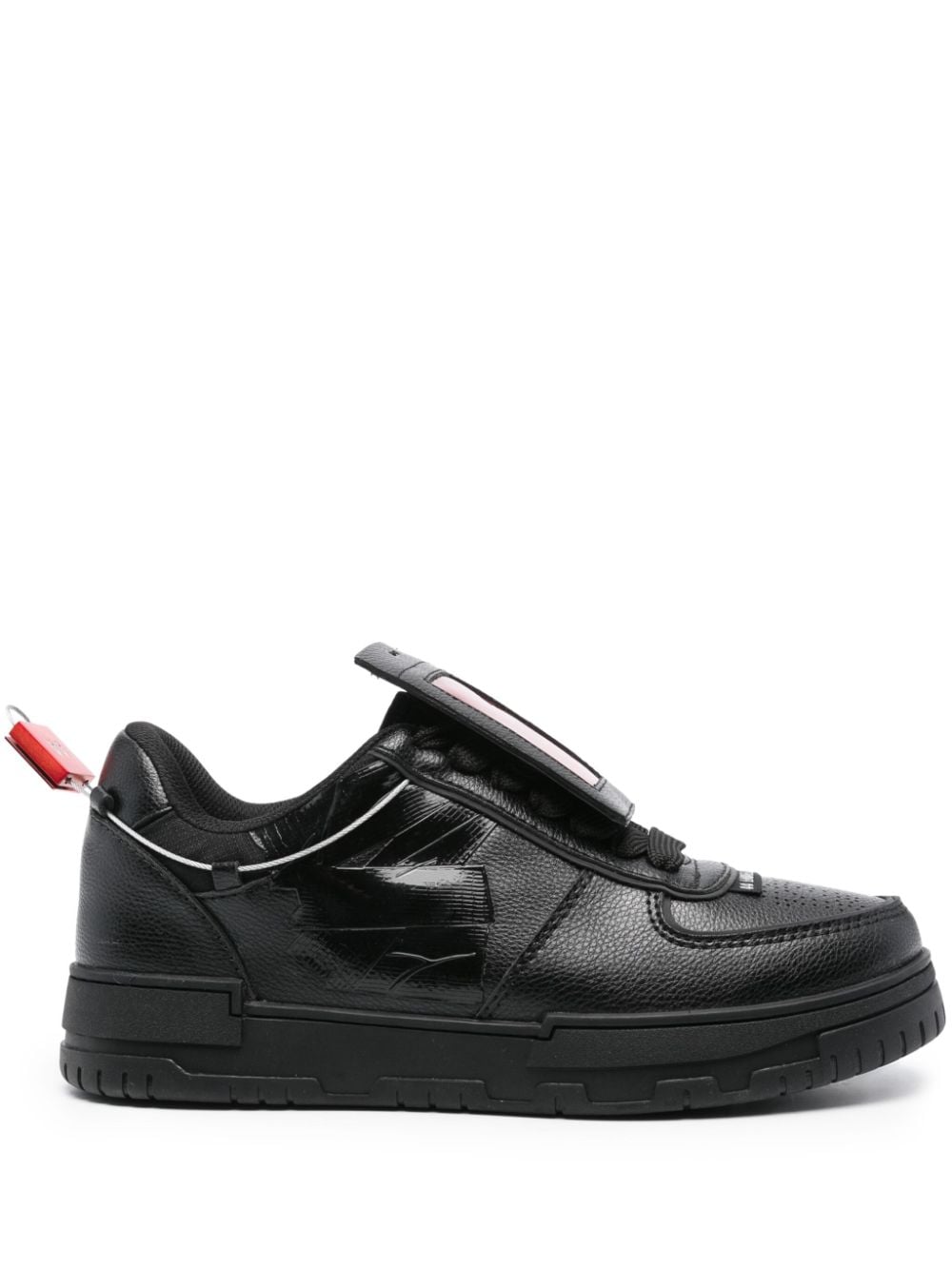 44 Label Group Avril Panelled Sneakers In Black