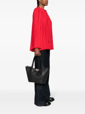 トートバッグ Valentino Garavani 'Rockstud' Small Shopping Bag Valentino Garavani Rockstud Tote Small Bags & Handbags for