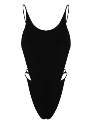 Yves Saint Laurent Vintage YSL Logo Swimwear Swimsuits #9M
