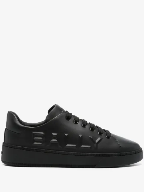 Bally Raise logo-embossed leather sneakers