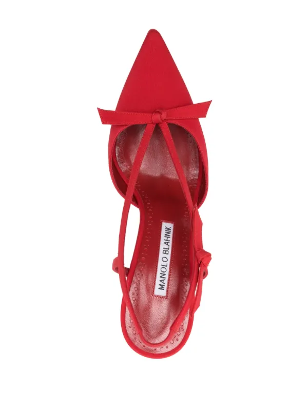 Manolo Blahnik Corintia 90mm Pumps | Red | FARFETCH AU