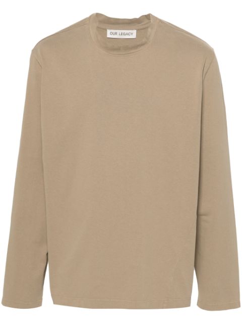 OUR LEGACY Twisted Longsleeve cotton T-shirt Men