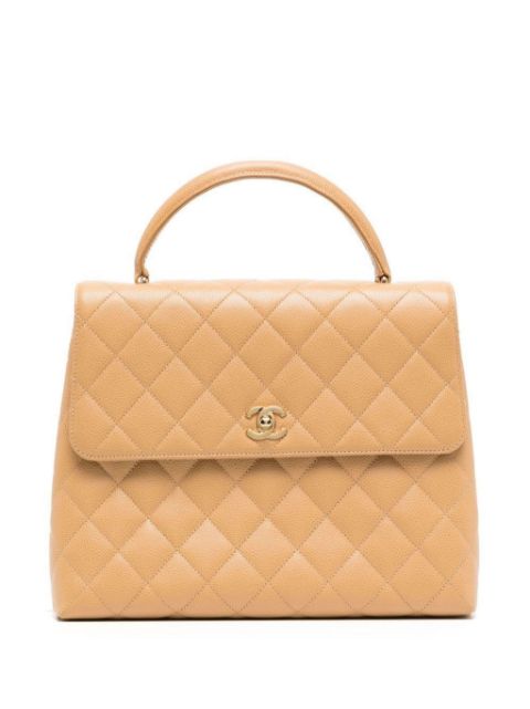 CHANEL 2001 diamond-quilted tote bag Women