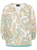 ETRO paisley-print cotton blouse - Multicolour