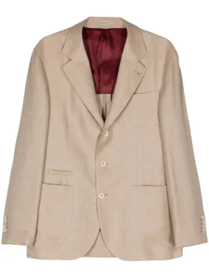 ブルネロクチネリ BRUNELLO CUCINELLI ノーカラー ジャケット ブルネロクチネリ Brunello Cucinelli ノーカラージャケット