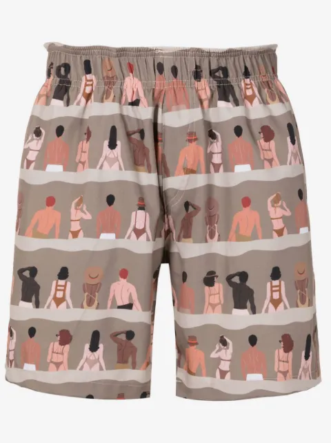 Amir Slama graphic-print shorts