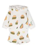 Stella McCartney Kids Silly Sandwich cotton hoodie and shorts set - White