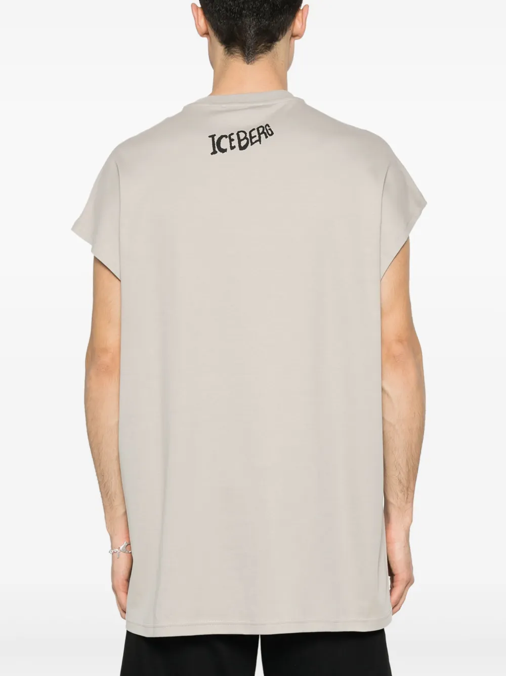 Iceberg T-shirt met print Grijs