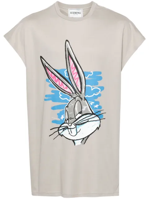 Iceberg cartoon-print cotton T-shirt